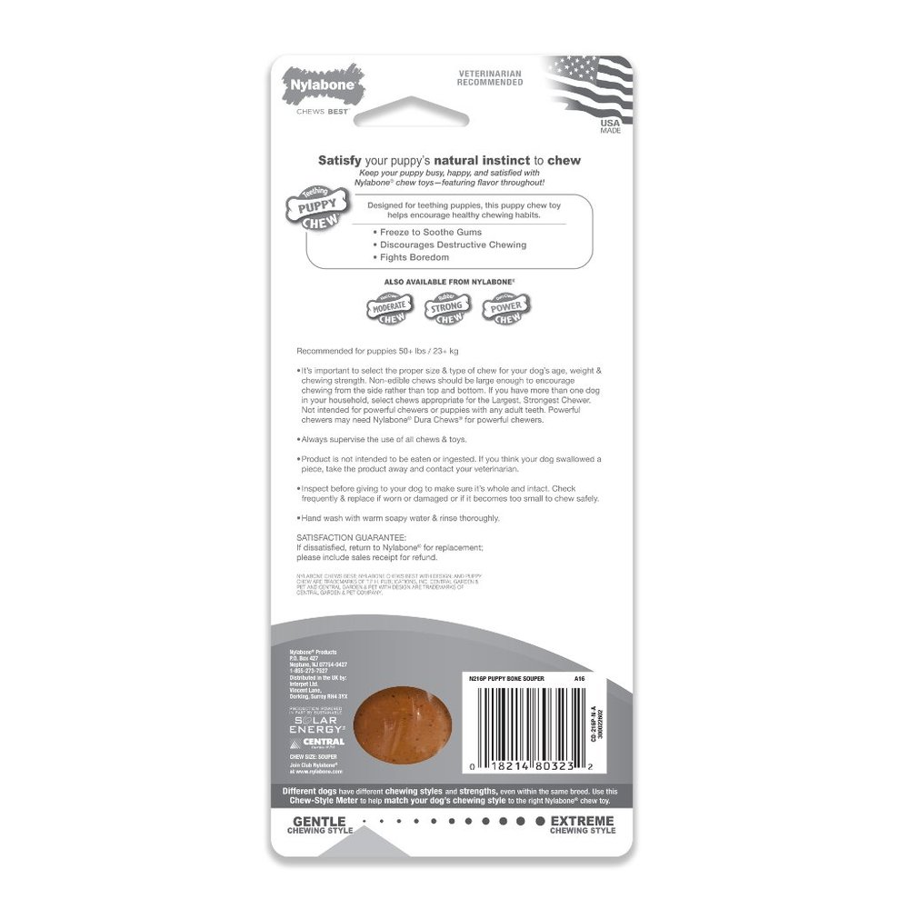 Just for Puppies Teething Chew Toy Chicken X-Large/Souper (1 Count)